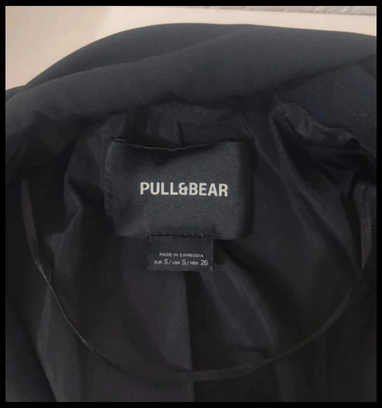 Blazer Pull & Bear Preto Clássico Chique - Tamanho S – photo 6